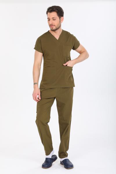 RNK-1018 HAKİ LİKRALI ÖZEL KUMAŞ