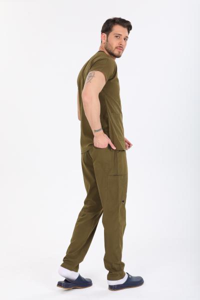 RNK-1018 HAKİ LİKRALI ÖZEL KUMAŞ