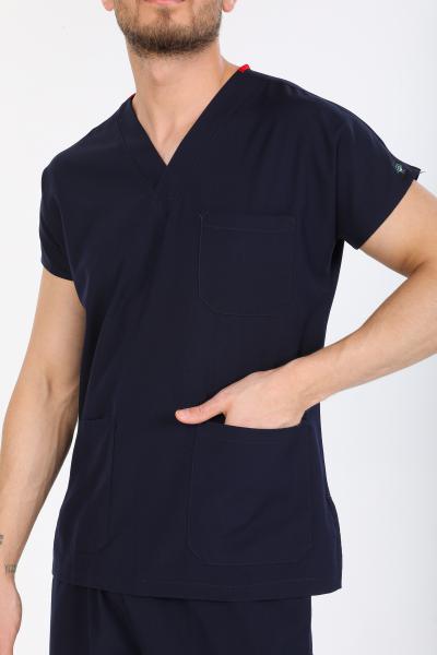 RNK-1023 LACİVERT LİKRALI ÖZEL KUMAŞ