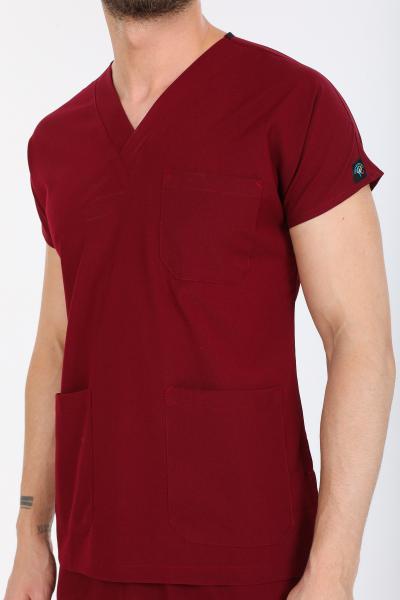 RNK-1011 BORDO LİKRALI ÖZEL KUMAŞ