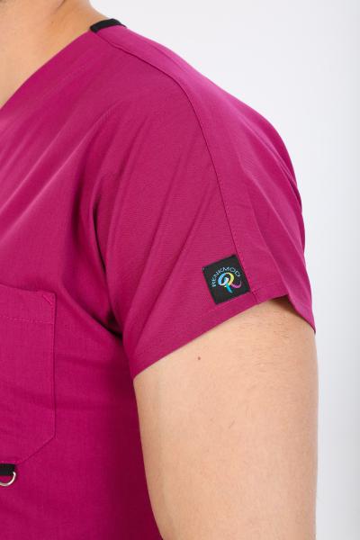 RNK-1009 FUŞYA LİKRALI ÖZEL KUMAŞ