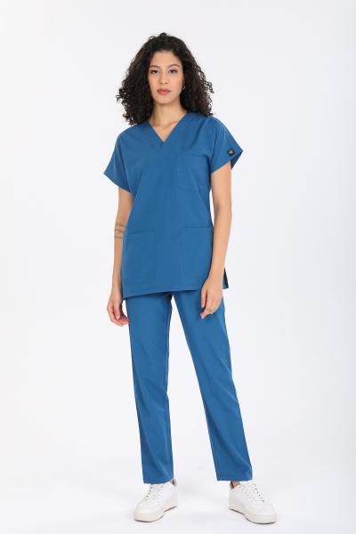 RNK-0025 PETROL MAVİSİ LİKRALI COMFORT KUMAŞ