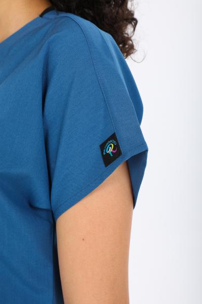 RNK-0025 PETROL MAVİSİ LİKRALI COMFORT KUMAŞ