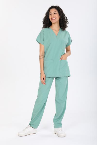 RNK-0026 KÜF YEŞİLİ LİKRALI COMFORT KUMAŞ