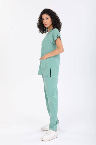 RNK-0026 KÜF YEŞİLİ LİKRALI COMFORT KUMAŞ