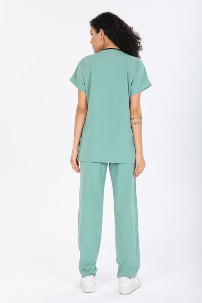 RNK-0026 KÜF YEŞİLİ LİKRALI COMFORT KUMAŞ