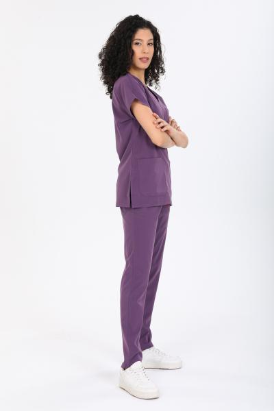 RNK-0010 AÇIK MOR LİKRALI COMFORT KUMAŞ