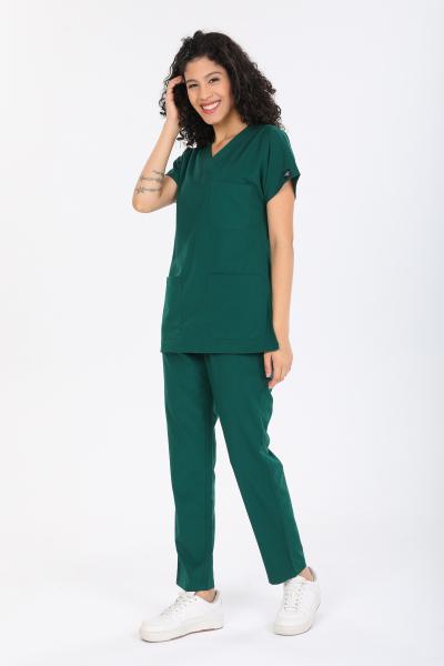 RNK-0020 YEŞİL LİKRALI COMFORT KUMAŞ