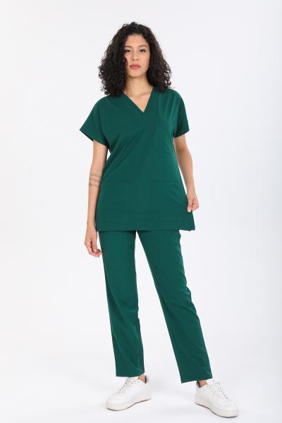 RNK-0020 YEŞİL LİKRALI COMFORT KUMAŞ