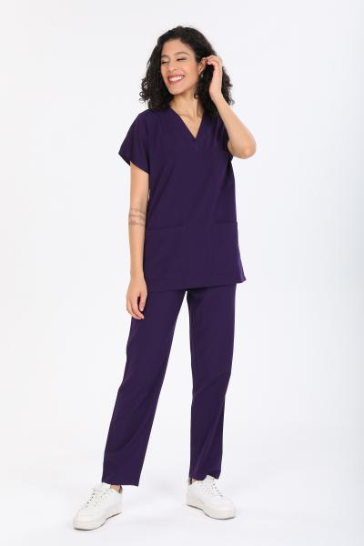 RNK-0012 MOR LİKRALI COMFORT KUMAŞ