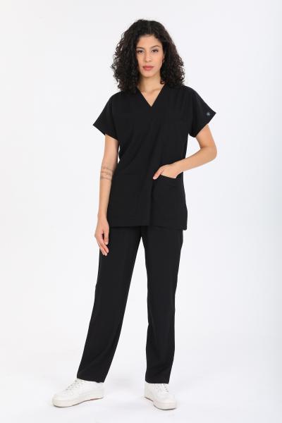 RNK-0024 SİYAH LİKRALI COMFORT KUMAŞ