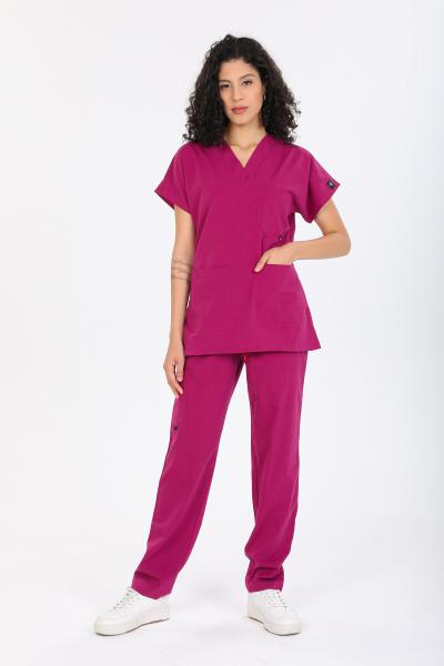 RNK-0009 FUŞYA LİKRALI COMFORT KUMAŞ