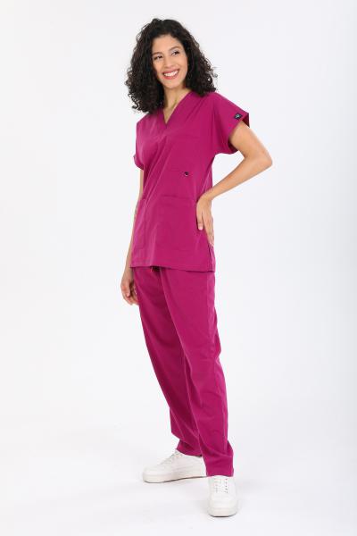 RNK-0009 FUŞYA LİKRALI COMFORT KUMAŞ