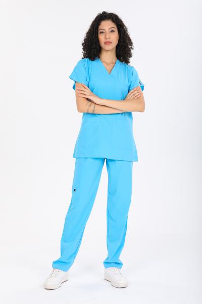 RNK-0015 TURKUAZ LİKRALI COMFORT KUMAŞ