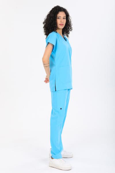 RNK-0015 TURKUAZ LİKRALI COMFORT KUMAŞ