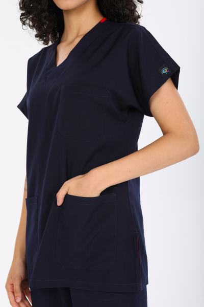 RNK-0023 LACİVERT LİKRALI COMFORT KUMAŞ