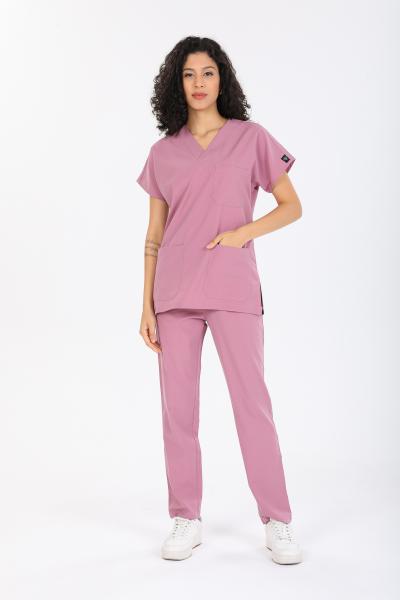 RNK-0027  GÜL KURUSU LİKRALI COMFORT KUMAŞ