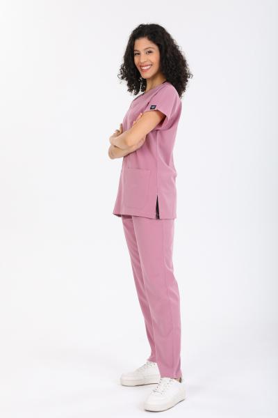 RNK-0027  GÜL KURUSU LİKRALI COMFORT KUMAŞ