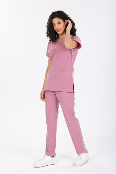 RNK-0027  GÜL KURUSU LİKRALI COMFORT KUMAŞ