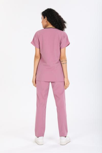 RNK-0027  GÜL KURUSU LİKRALI COMFORT KUMAŞ